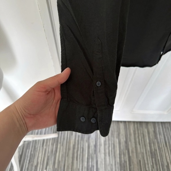 F&f Black shirt size M Oxford style - Picture 6 of 9